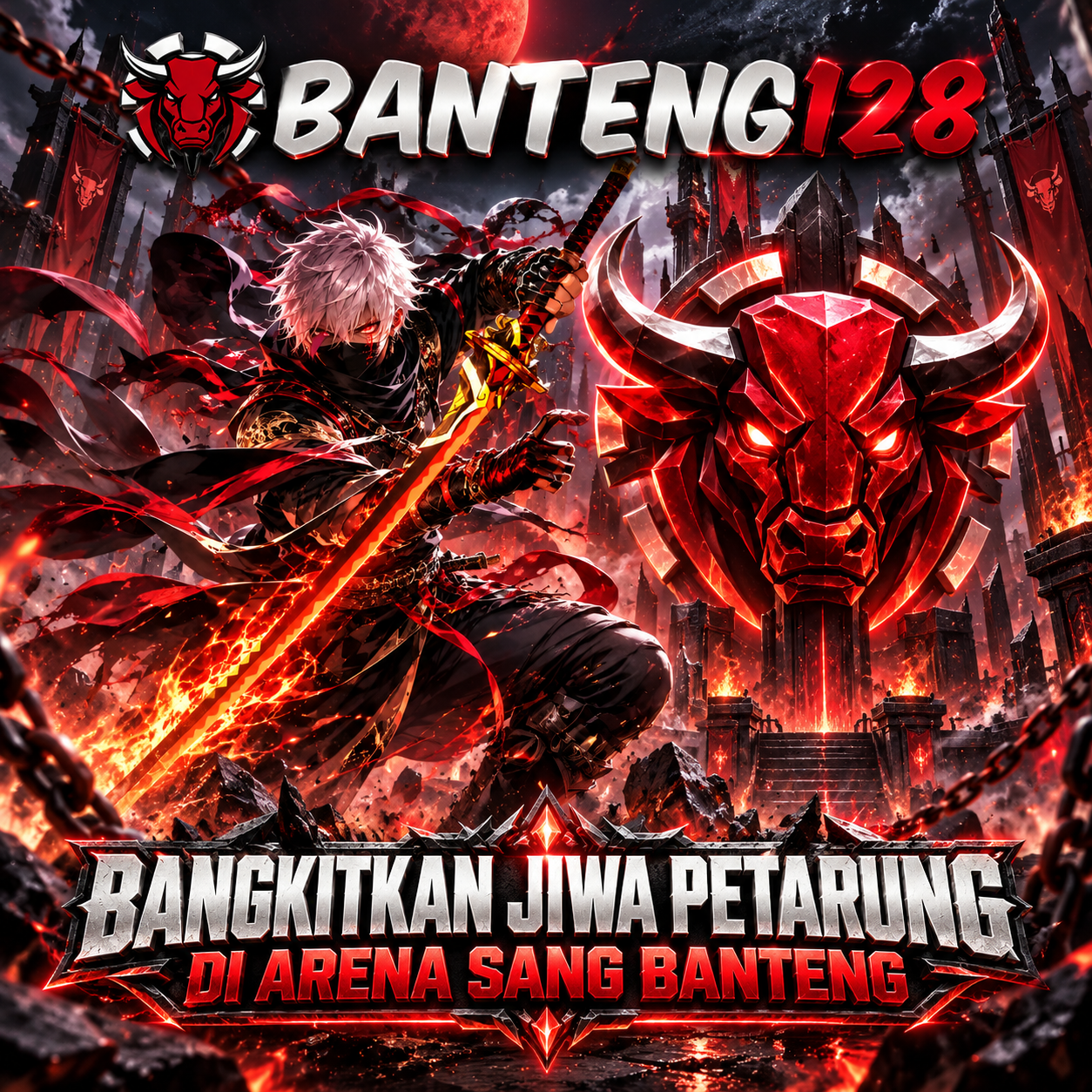 BANTENG128 | Bangkitkan Jiwa Petarung di Arena Sang Banteng